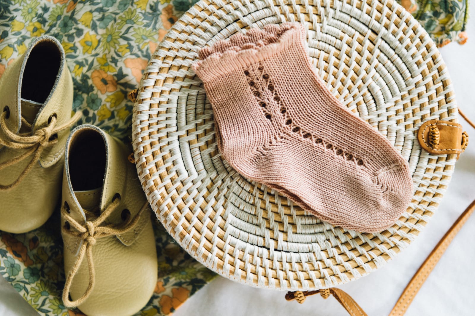 Short Lace Socks Old Rose | Condor