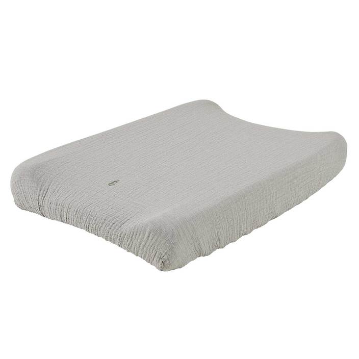 Garbo&amp;Friends Thyme Muslin Changing Mat Cover/Bassinet Fitted Sheet
