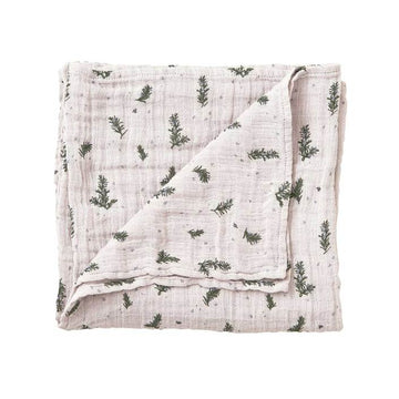 Garbo&Friends Rosemary Muslin Swaddle Blanket
