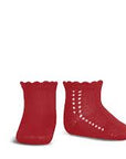 Short Lace Socks Red New | Condor