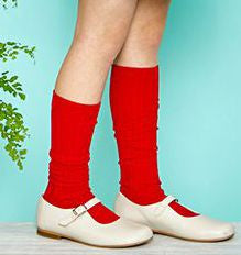 Ribbed Socks Red - Classical Child
 - 1
