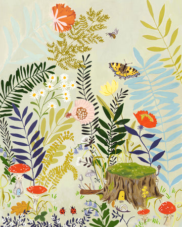 Flora and Fauna Art Print