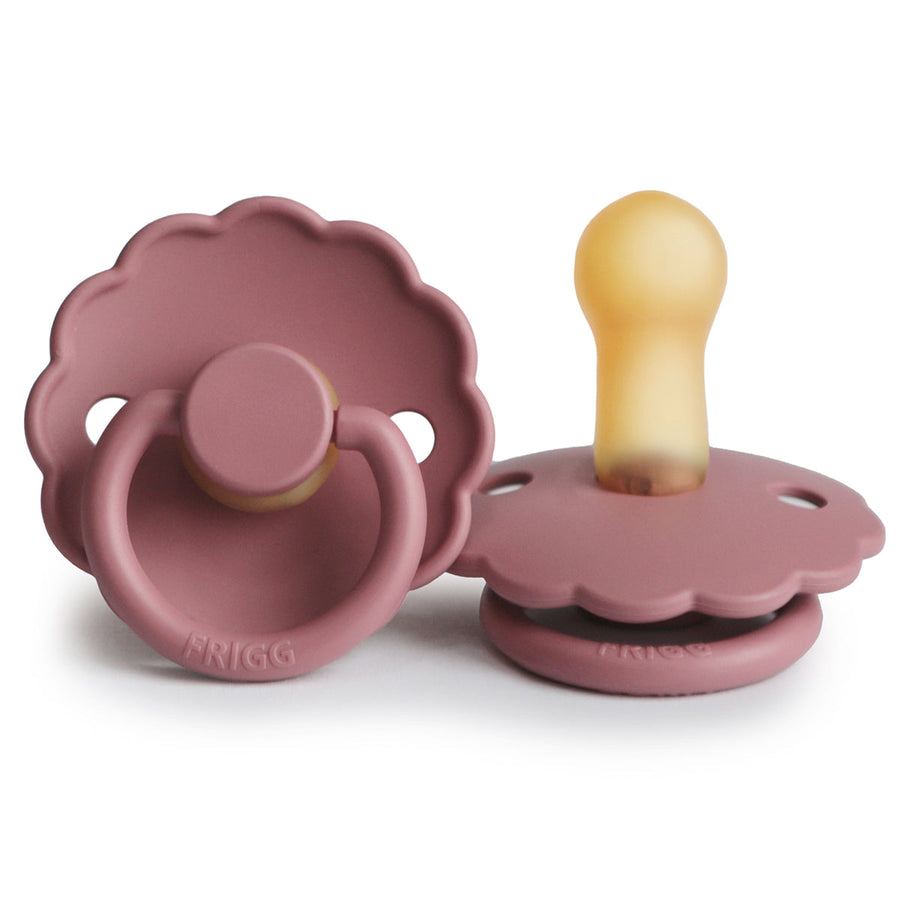 Frigg Pacifier - Daisy Dusty Rose 2 Pack