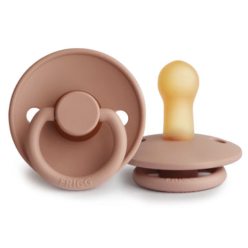 Frigg Coloured Pacifier - Classic Rose Gold 2 Pack