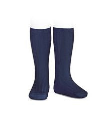 Ribbed Socks Navy - Classical Child
 - 2