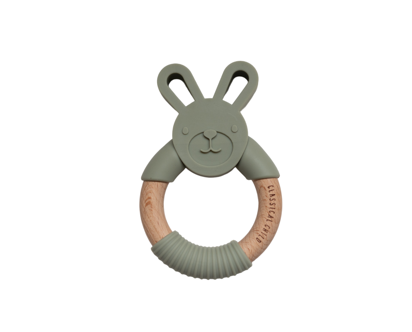 Rabbit Teether Sage