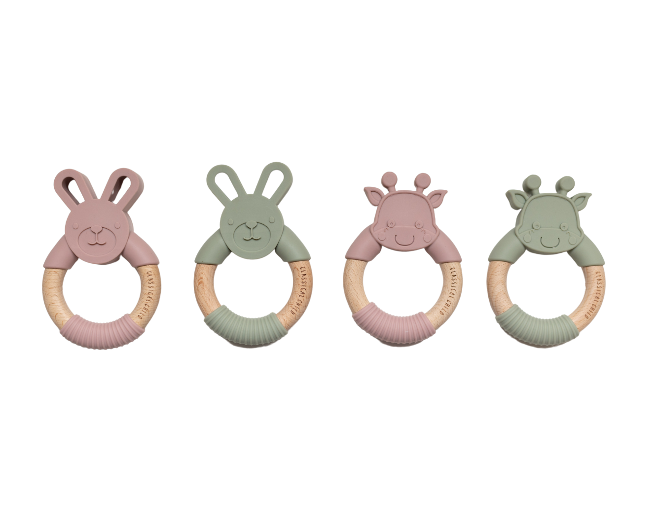 Rabbit Teether Sage