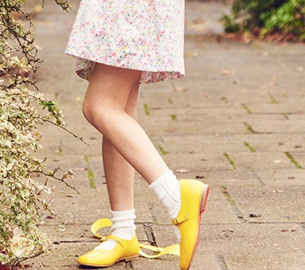 Short Lace Socks White | Condor