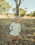 Grown Organic Knit Romper River