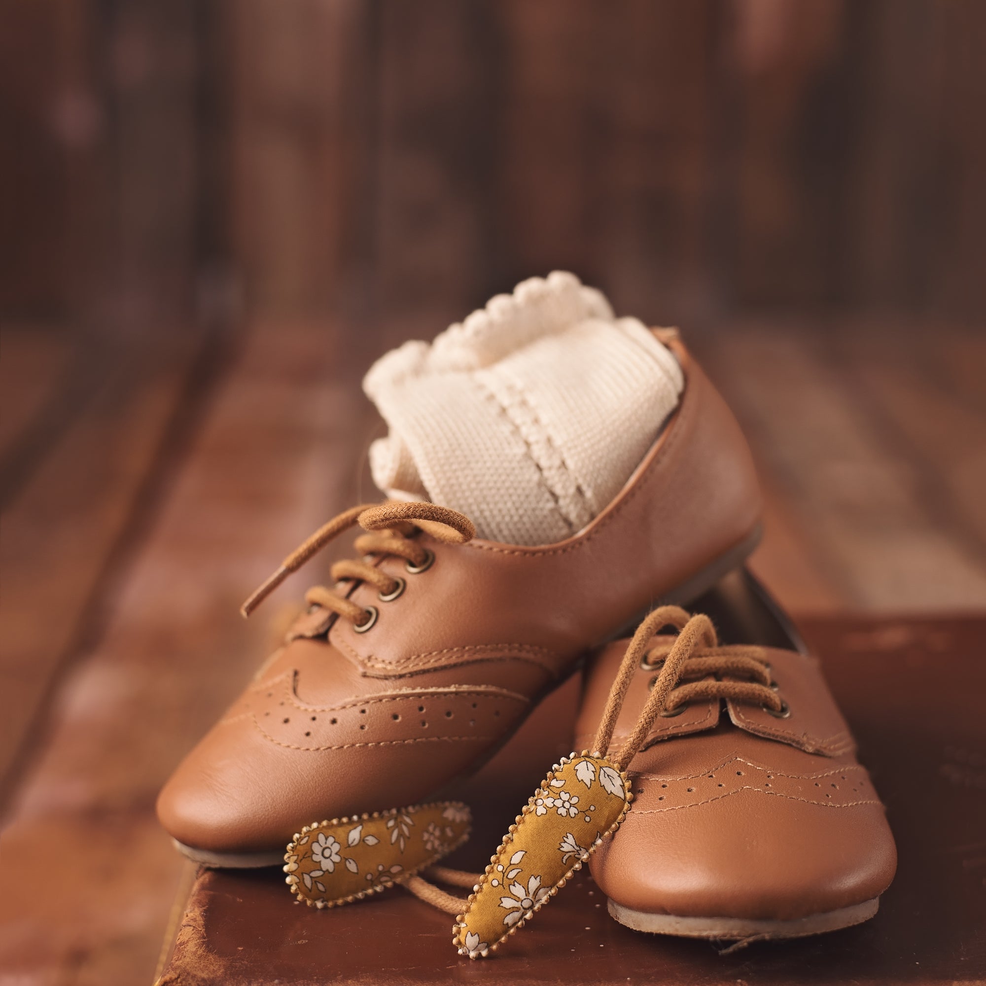 Short Lace Socks Linen | Condor