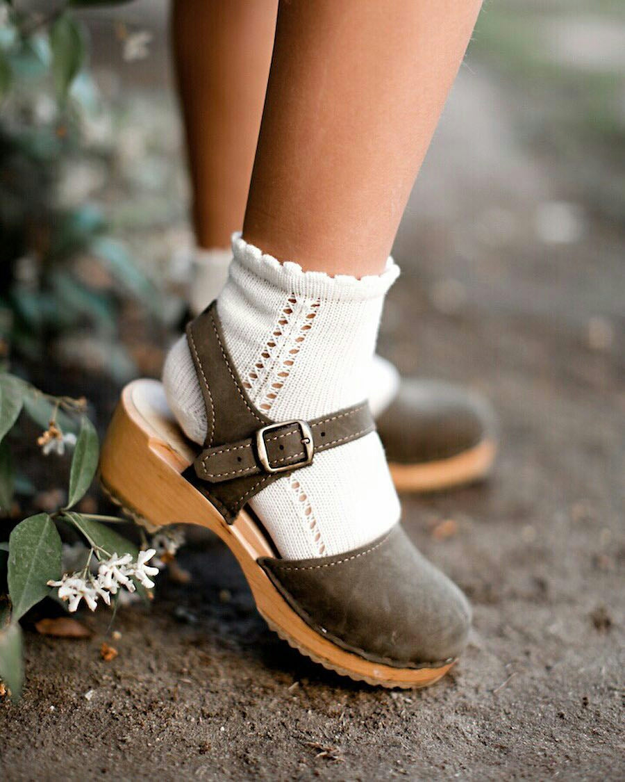 Short Lace Socks White | Condor