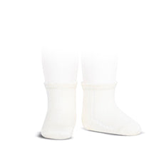 Short Lace Socks White | Condor