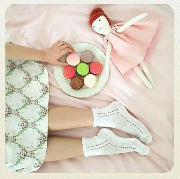 Short Lace Socks White | Condor