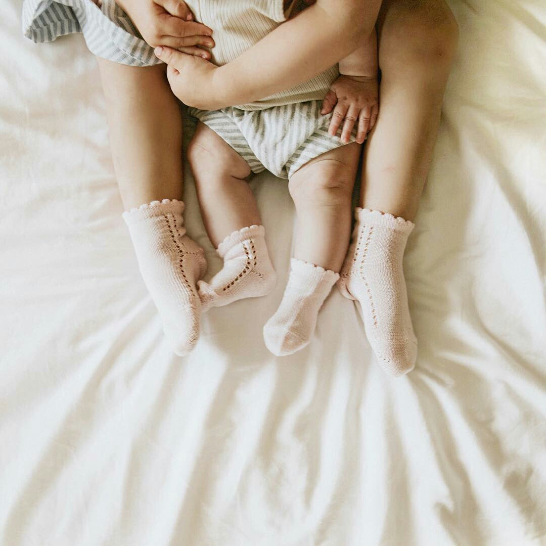 Short Lace Socks White | Condor
