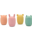 Silicone Animals Bath Toy Set