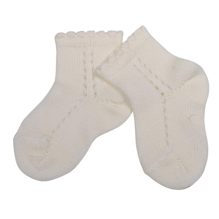 Short Lace Socks White | Condor