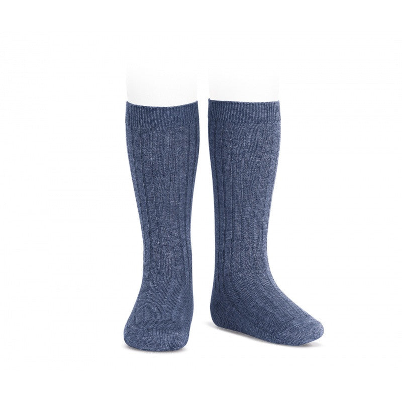 Clearance Ribbed Socks Jeans 