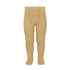Gold Ribbed Tights 