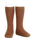 Ribbed Socks Rust